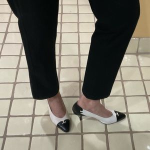 Bally Black & White heels. Stunning Italian leather & design. Size 8.5M